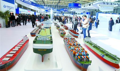 国际海事会展展现中国造船工业实力