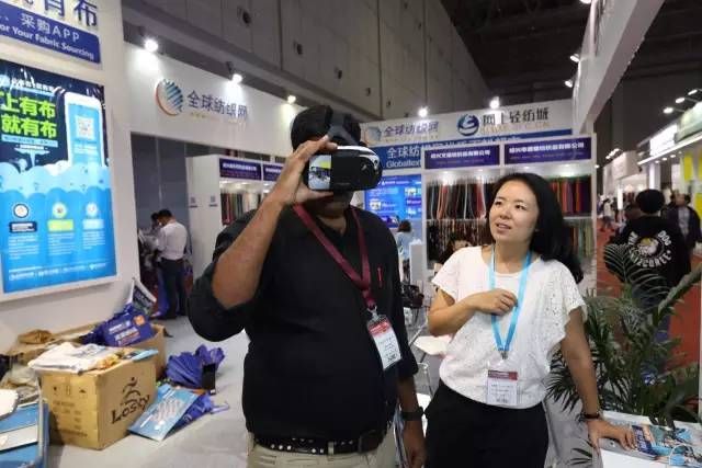 上海intertextile展 VR看纺城引爆展馆(图3)
